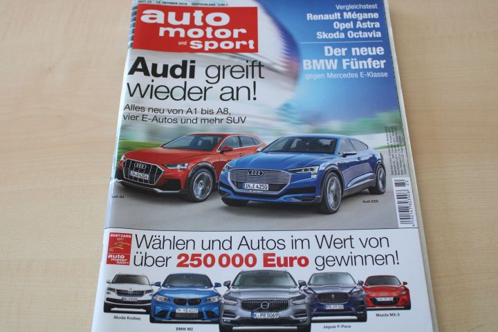 Deckblatt Auto Motor und Sport (22/2016)